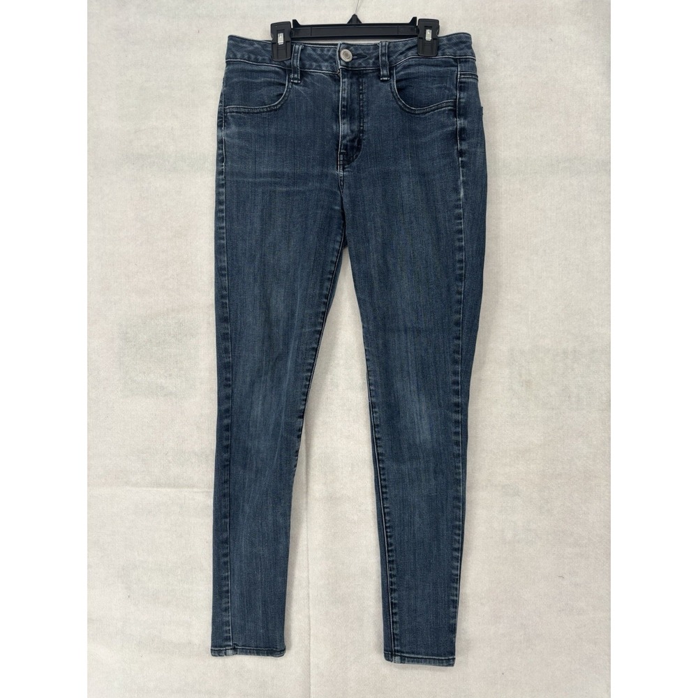 American Eagle Outfitters Women's Sz 10 Hi Rise Stretch Jegging Blue Jeans
